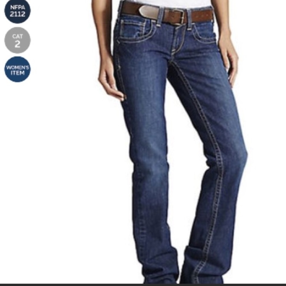 Ariat fire resistant FR work jean 33L light wear